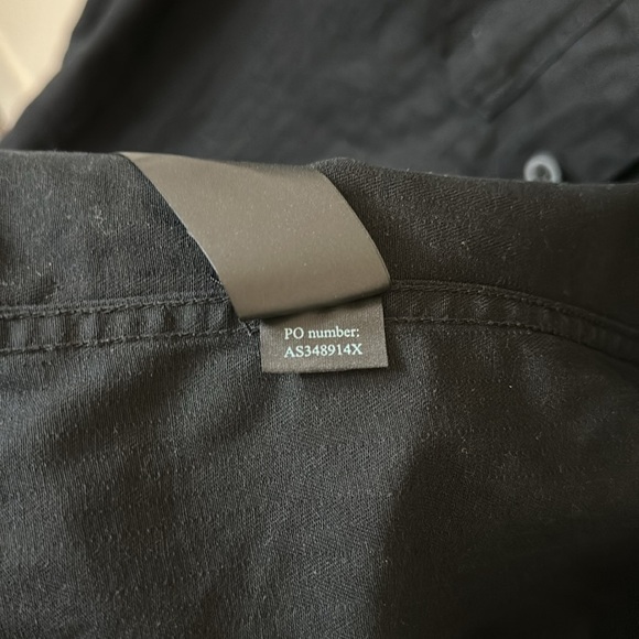 All Saints black Recon LS Shirt sz M - Picture 8 of 9